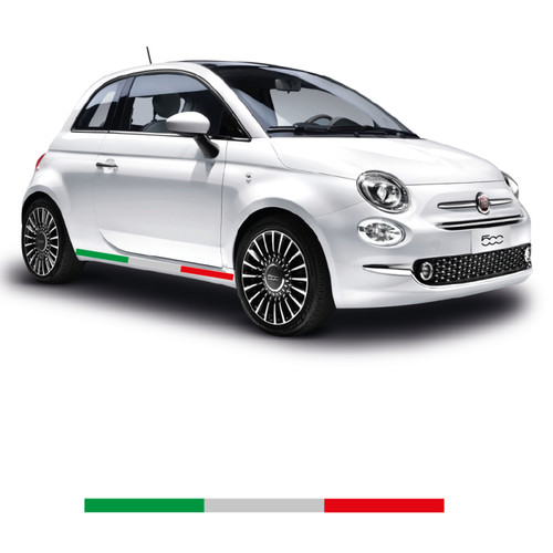 Adesivi laterali tricolore - adesivi,