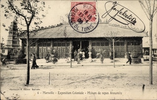Cartolina marsiglia bocche del - marsiglia,