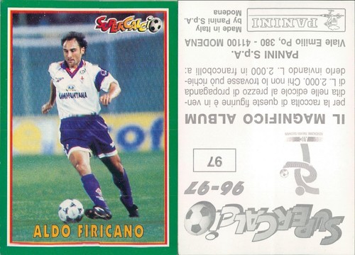 Figurina calciatori panini - calciatori,