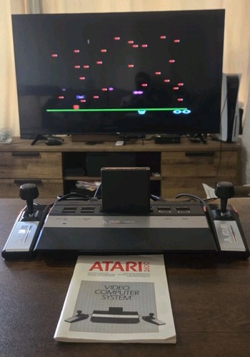 Console atari 2600 2 - console, +