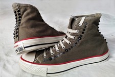 Converse All star con Borchie effetto sporco N39,5 PARI AL NUOVO 
