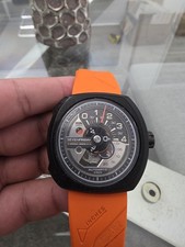 Sevenfriday SF-V1/01 automatic Black Orange Gulf Run