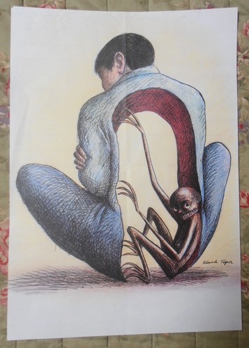 Affiche roland topor format - topor,