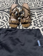 Prada Calzature Donna Caramel