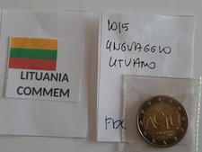 MONETE EURO LITUANIA 2 EURO 2015 LINGUAGGIO LITUANO  FDC