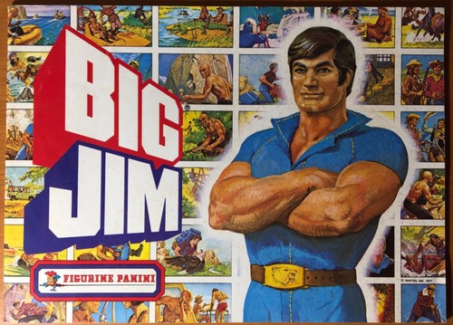 Big jim album - figurine, panini