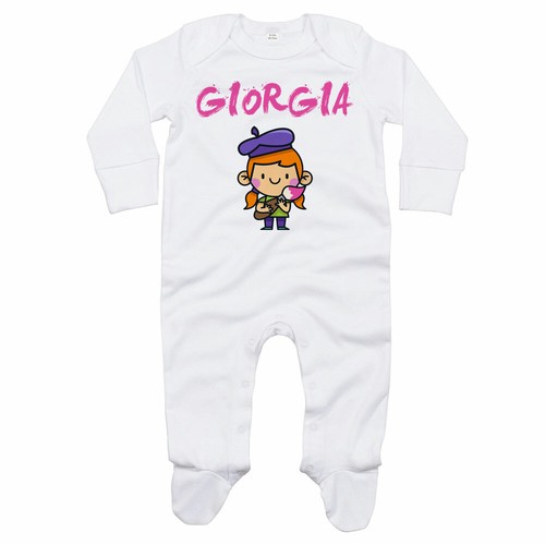Tutina neonata personalizzata