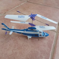 Mini Elicottero Radiocomandato Falcon Police Polizia - NON FUNZIONANTE