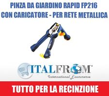 Pinza da Giardino Rapid FP216 con Caricatore - Per Rete Metallica - Italfrom