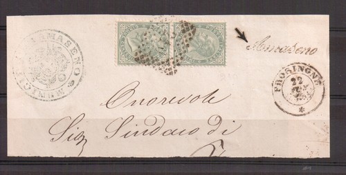 Frontespizio lettera - (cl529, )