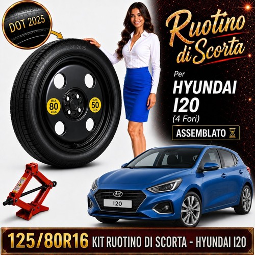 Ruotino scorta hyundai - di,