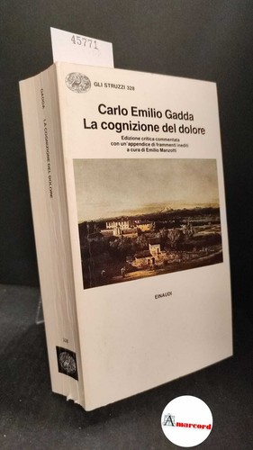 Gadda la cognizione del - c.e.,