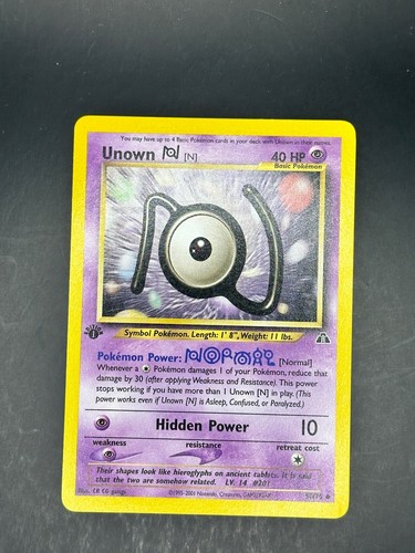Unown 75 uncommon neo - unown,