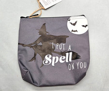 Thirty-One Snack and Go Pouch Streghe Incantesimo Grigio "Ti ho messo un incantesimo" Riutilizzabile