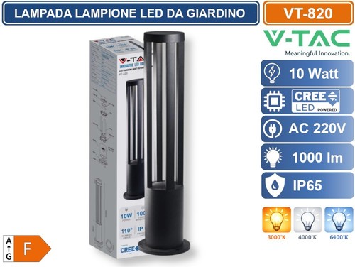 820 lampada led - vt-820,