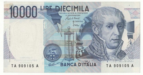10000 lire volta decr - 10000,