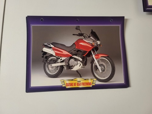 Carte fiche moto passion - carte,