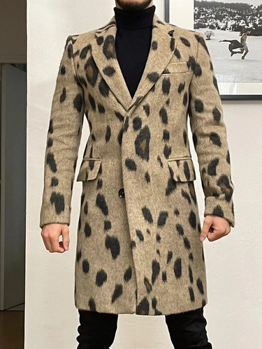 Cappotto zara neopunk leopardo - cappotto,