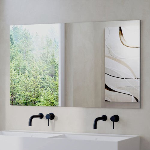 Specchio bagno semplice