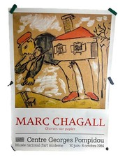 Marc Chagall Poster Oeuvres