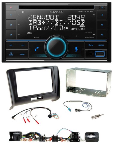 Kenwood 2din dab usb - cd,