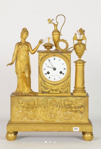 Pendola tavolo stile - da, impero