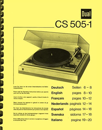 Doppio giradischi 505 1 - giradischi, cs