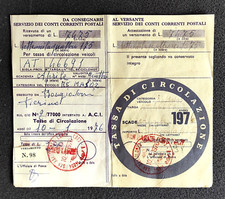 Tassa Automobilistica Postale