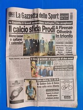 GAZZETTA DELLO SPORT 5 GIUGNO 1996 OLIVEIRA ALLA FIORENTINA-FIONA MAY-BETTEGA