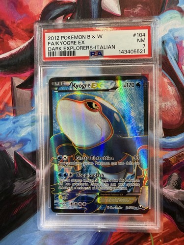 Pokemon 2012 psa - 7, kyogre