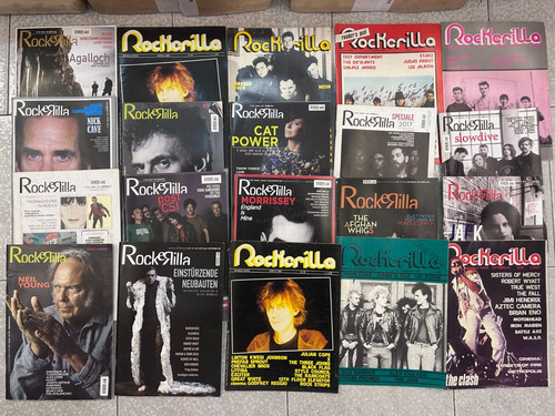 Rockerilla riviste musicali - riviste,
