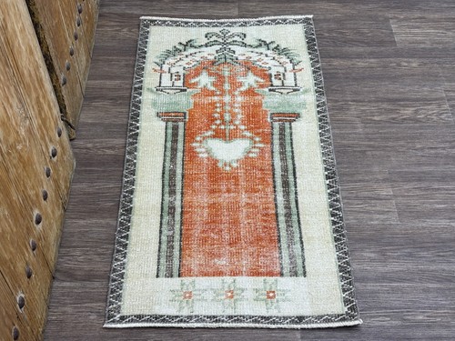 Tappeto 2x4 terracotta - terracotta, crema