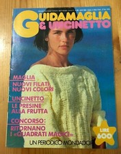 Guida maglia e uncinetto n. 89 1984 le presine alla frutta