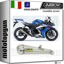 ARROW SCARICO OMOLOGATO PRO-RACE NICHROM SUZUKI GSX-R 750 IE 2006 06 2007 07