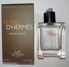 Terre D Hermes Paris 50 Ml Flacone Profumo VUOTO Da Collezione Empty 