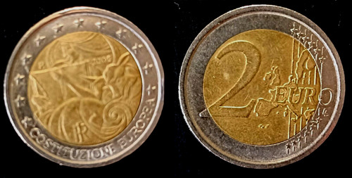 Italia moneta 2 - italia, euro