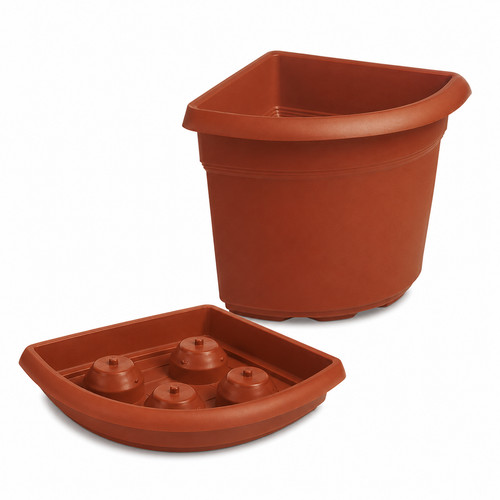 Fioriera angolare vaso - fioriera,
