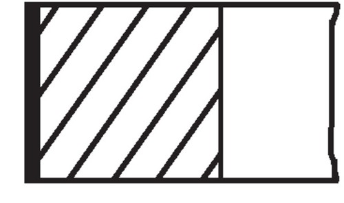 Kit anello pistone - , mahle