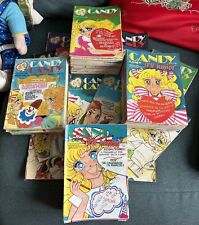 Candy Candy fumetti Fabbri mia collezione dal n. 16 al n. 201 + cartoleria Candy