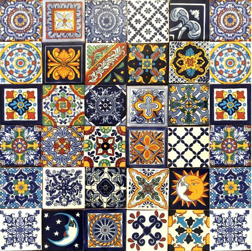 Piastrelle messicane patchwork - piastrelle,
