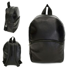 Zaino Uomo Vera Pelle Nero Lavoro Viaggio Zainetto Borsa Comodo VIETRI LEATHER