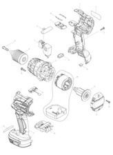 Makita ricambi per trapano a