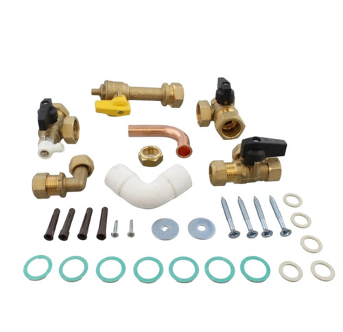 Kit attacchi caldaia gpl baxi - kit,