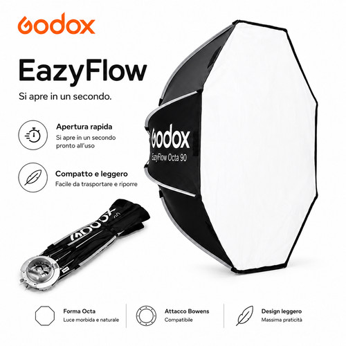 Godox eazyflow foldable octa - godox,