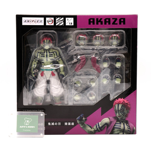 Modellino demon slayer akaza - demon,