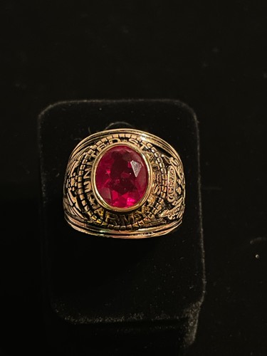 Anello seta army placcato - us,