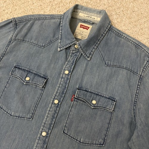 Camicia levi western denim - camicia,