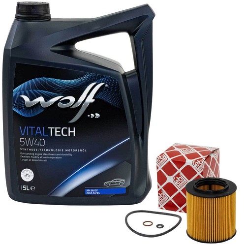 Olio motore set - 5w40, litro