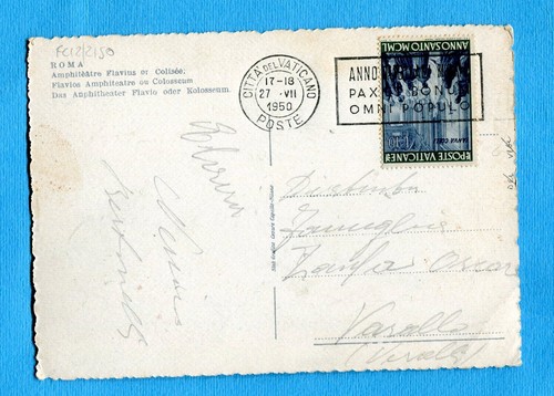 1950 citta vatic anno - citta'vatic./pt-,