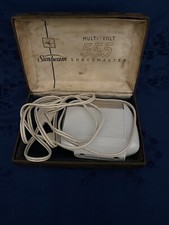 Vintage Rasoio Sunbeam Multi-Volt 555 Shavemaster.Anni 50-60 . Funzionante